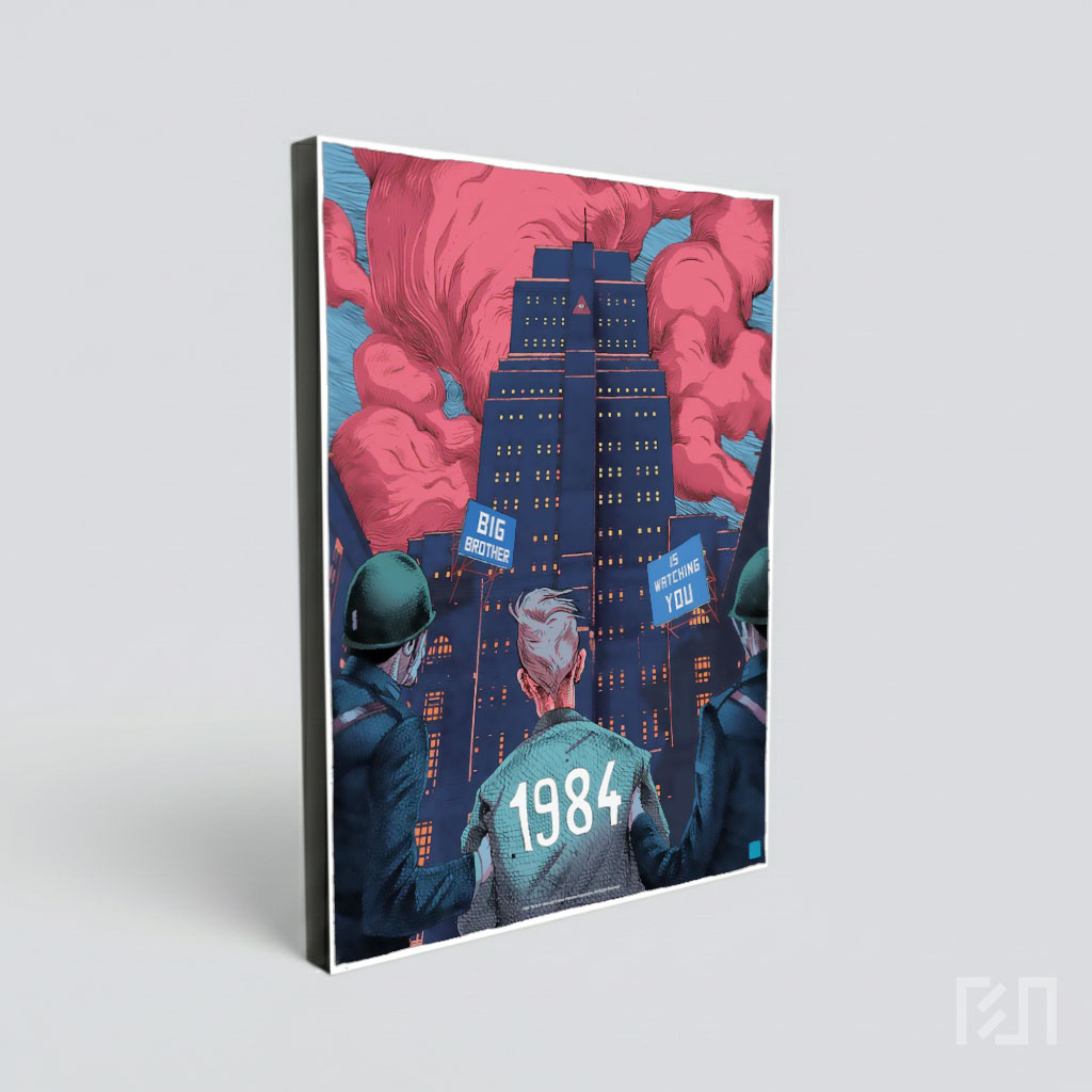 Poster 1984 Big Brother Is Watching You