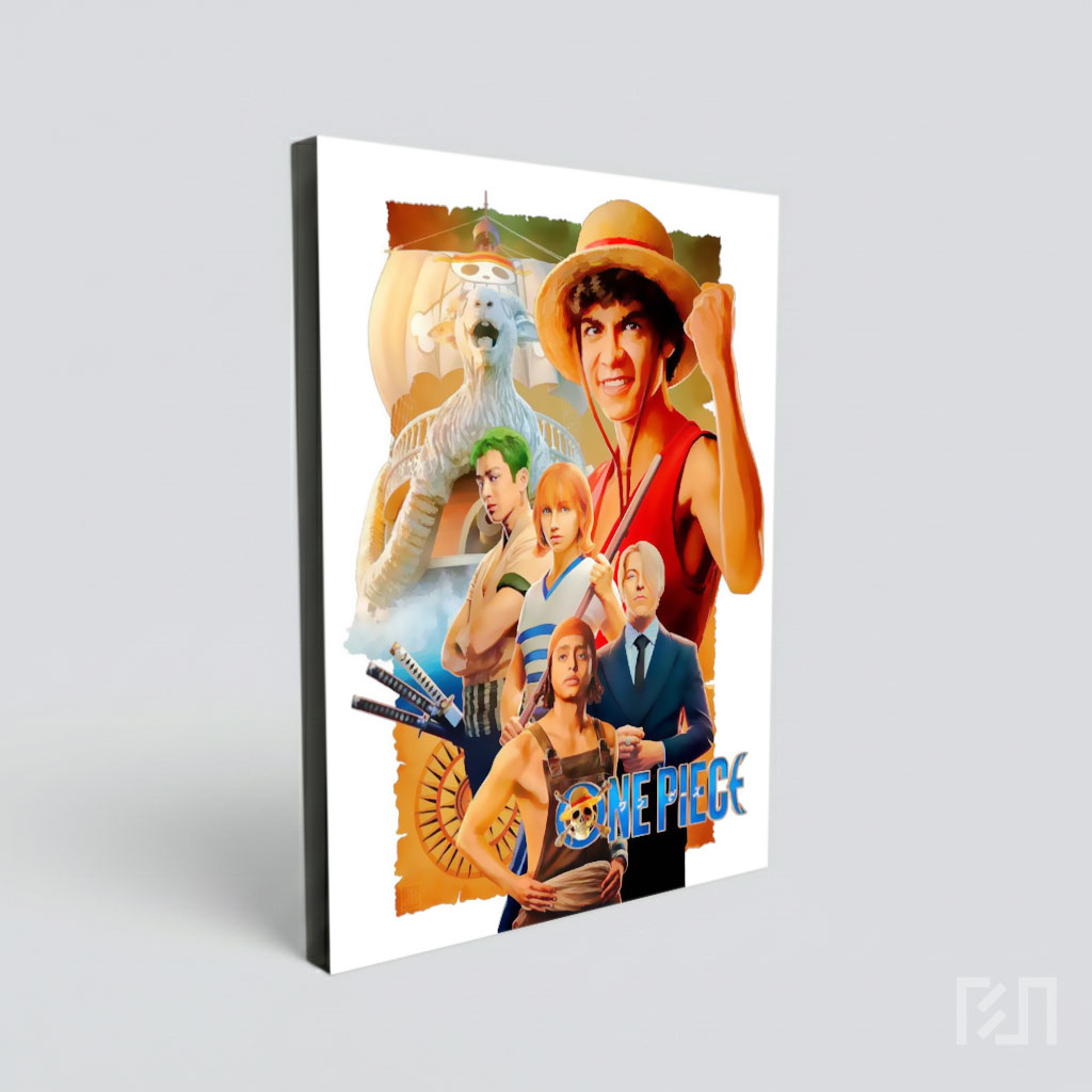 Poster Aktor Serial Live Action One Piece Netflix
