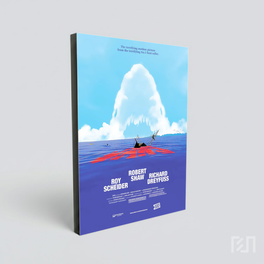Poster Alternatif Film Jaws Klasik
