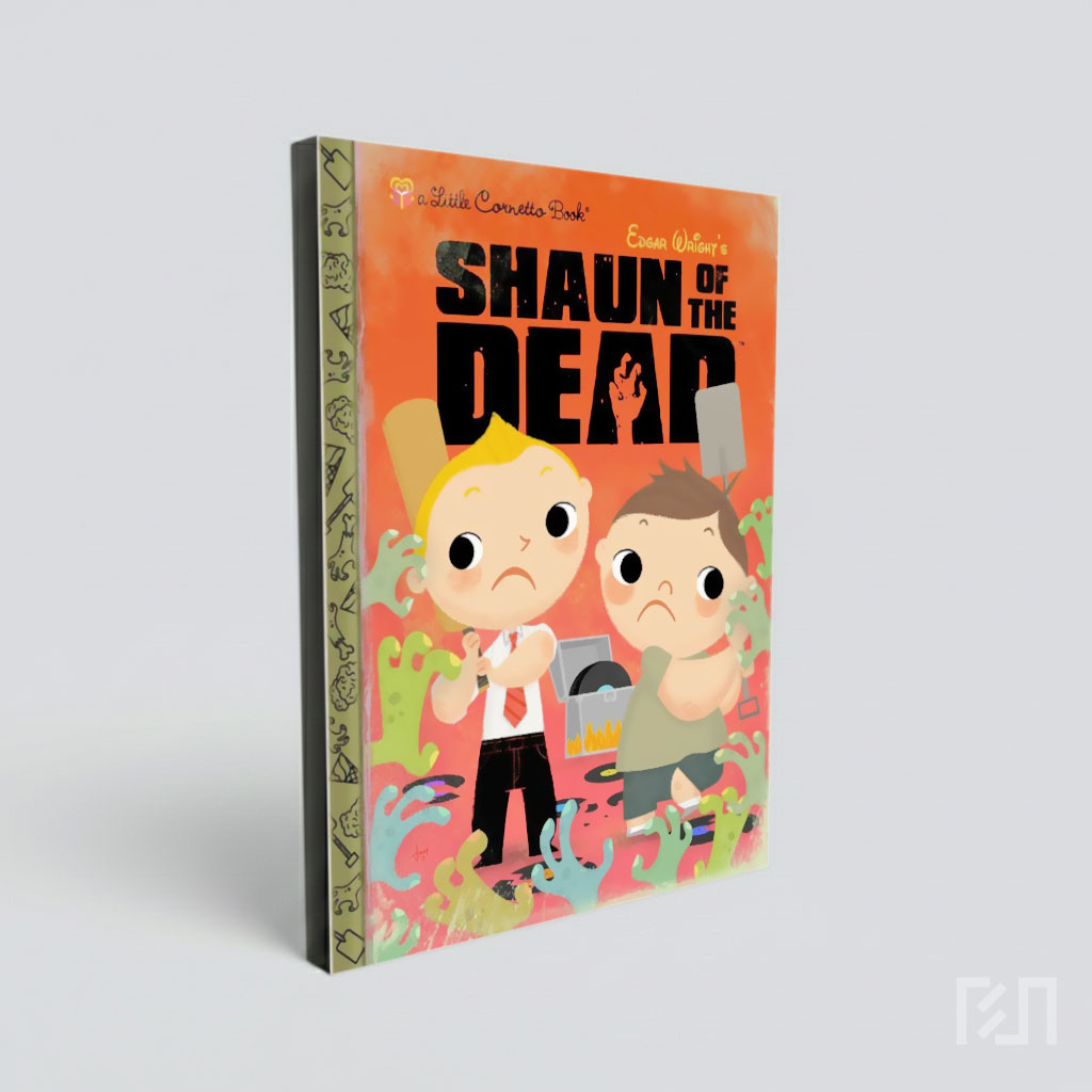 Poster Animasi Parodi Shaun of the Dead