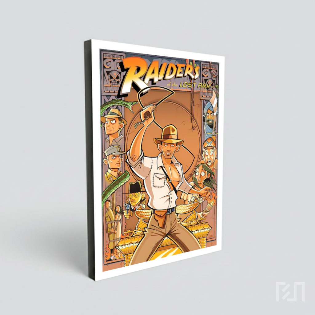 Poster Animasi Raiders of the Lost Ark