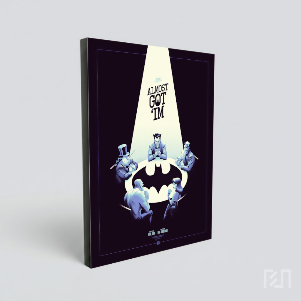 Poster Batman The Animated Series Almost Got Im
