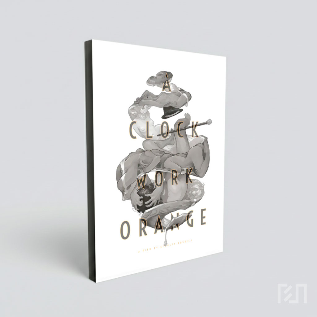 Poster Buku A Clockwork Orange