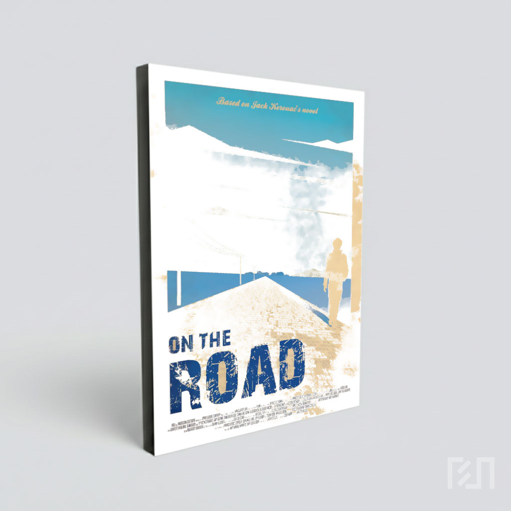 Poster Buku On the Road Jack Kerouac