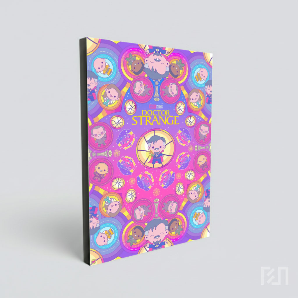Poster Chibi Doctor Strange Marvel Studios