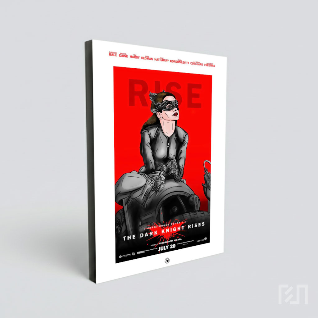 Poster Fan Art Catwoman The Dark Knight Rises