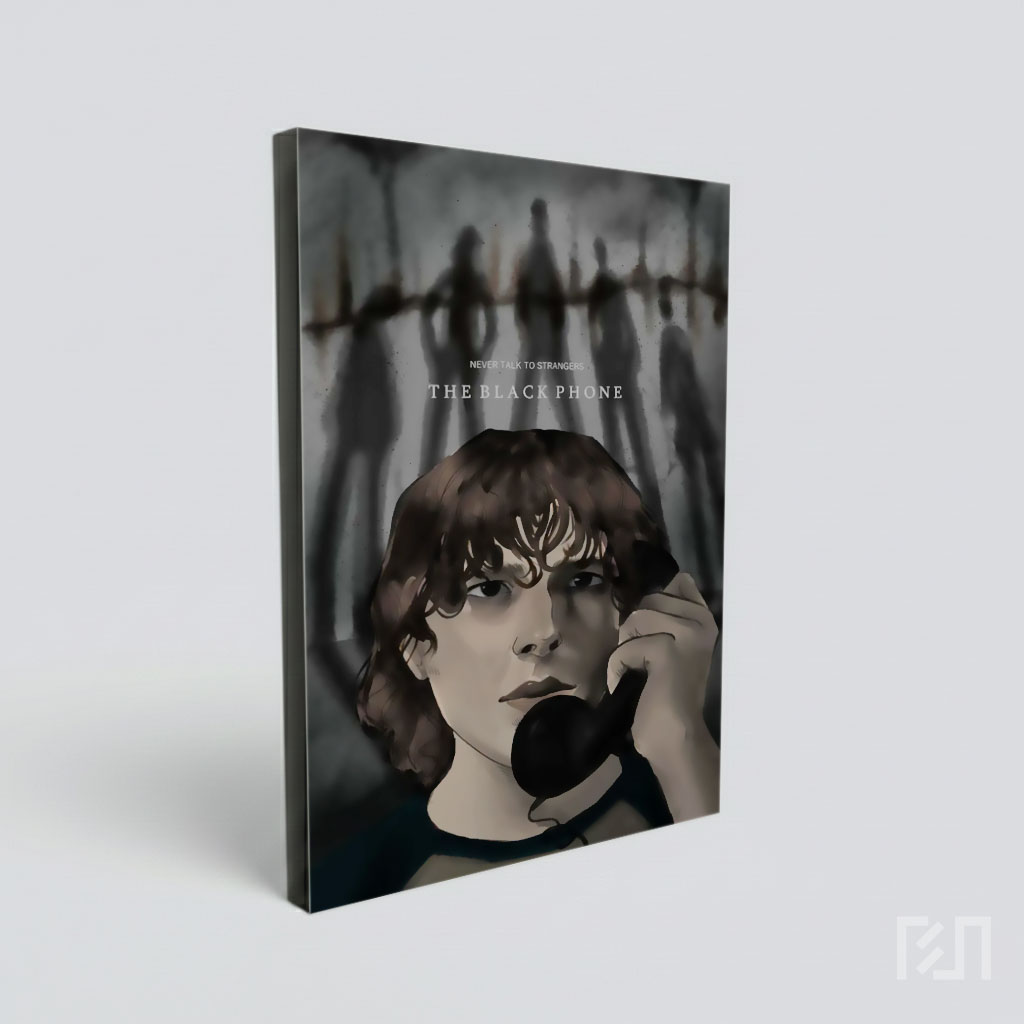 Poster Fan Art Film The Black Phone