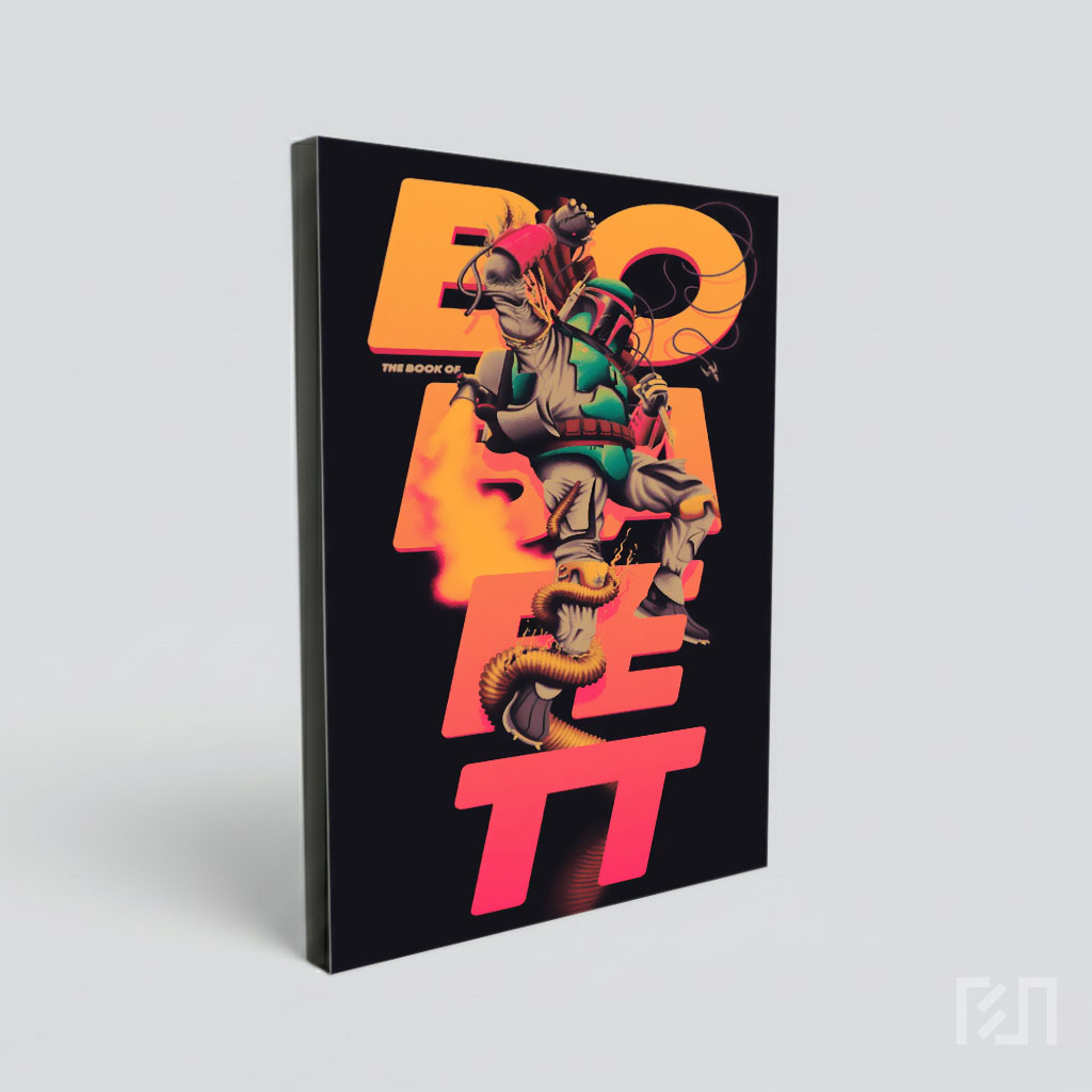 Poster Fan Art The Book of Boba Fett Star Wars
