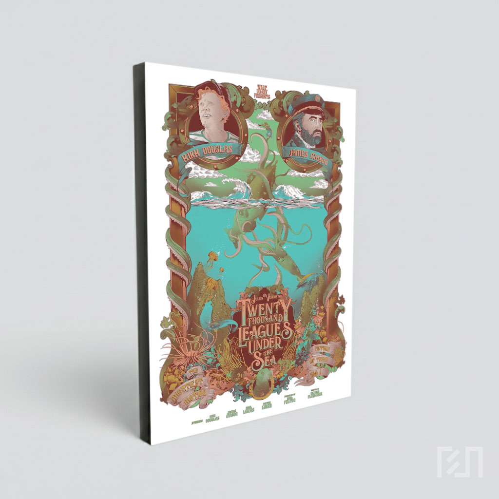 Poster Film 20,000 Leagues Under the Sea
