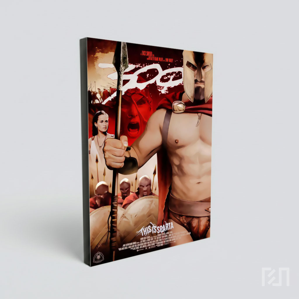 Poster Film 300: Prajurit Spartan