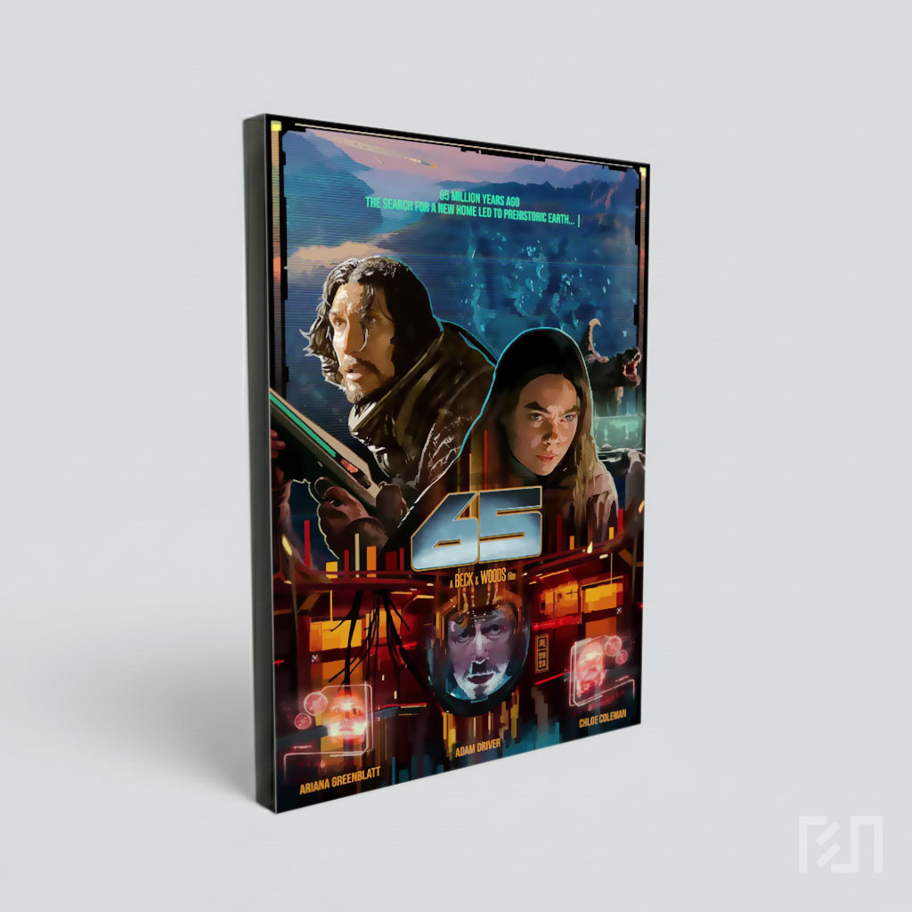 Poster Film 65 Sci-Fi Thriller