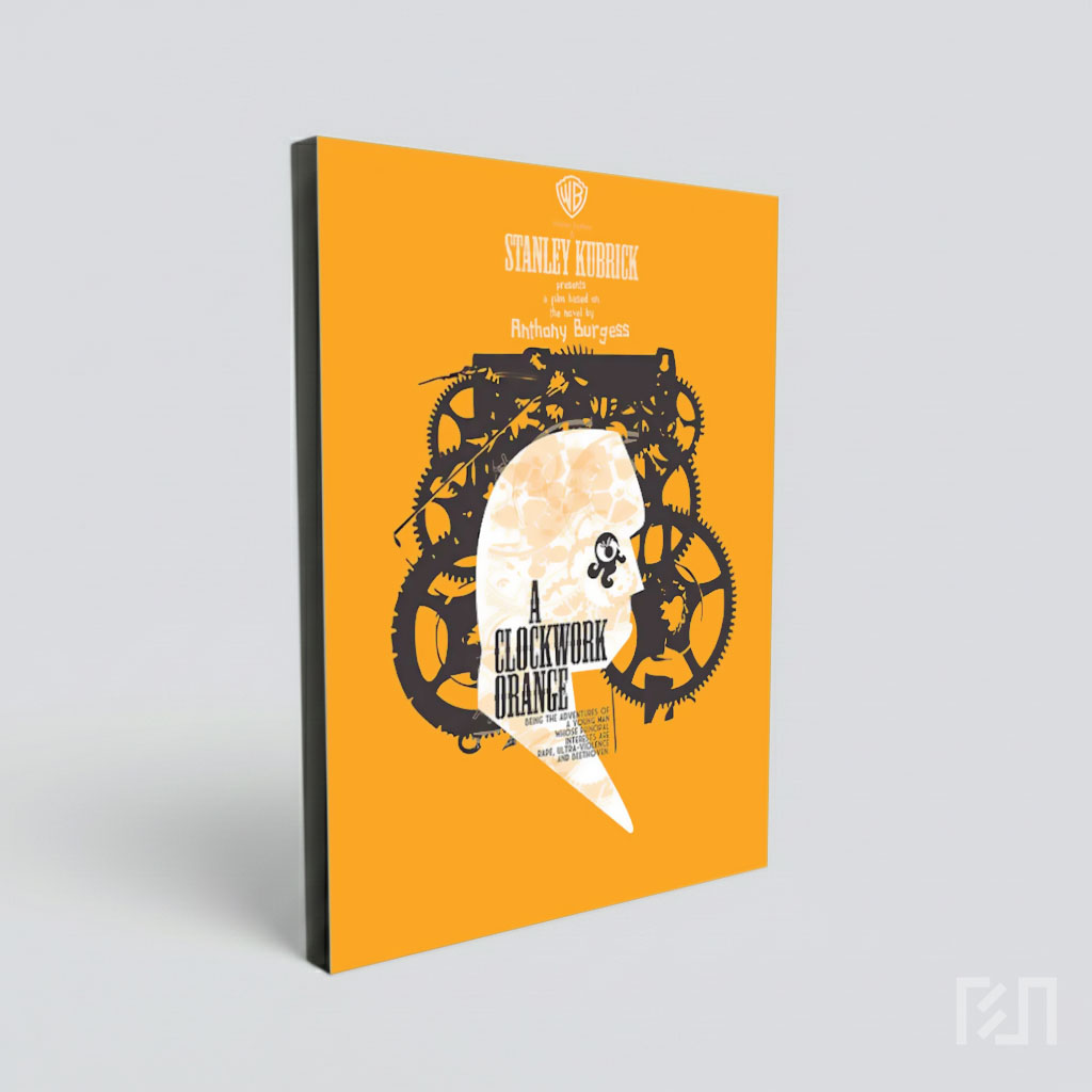 Poster Film A Clockwork Orange Karya Stanley Kubrick