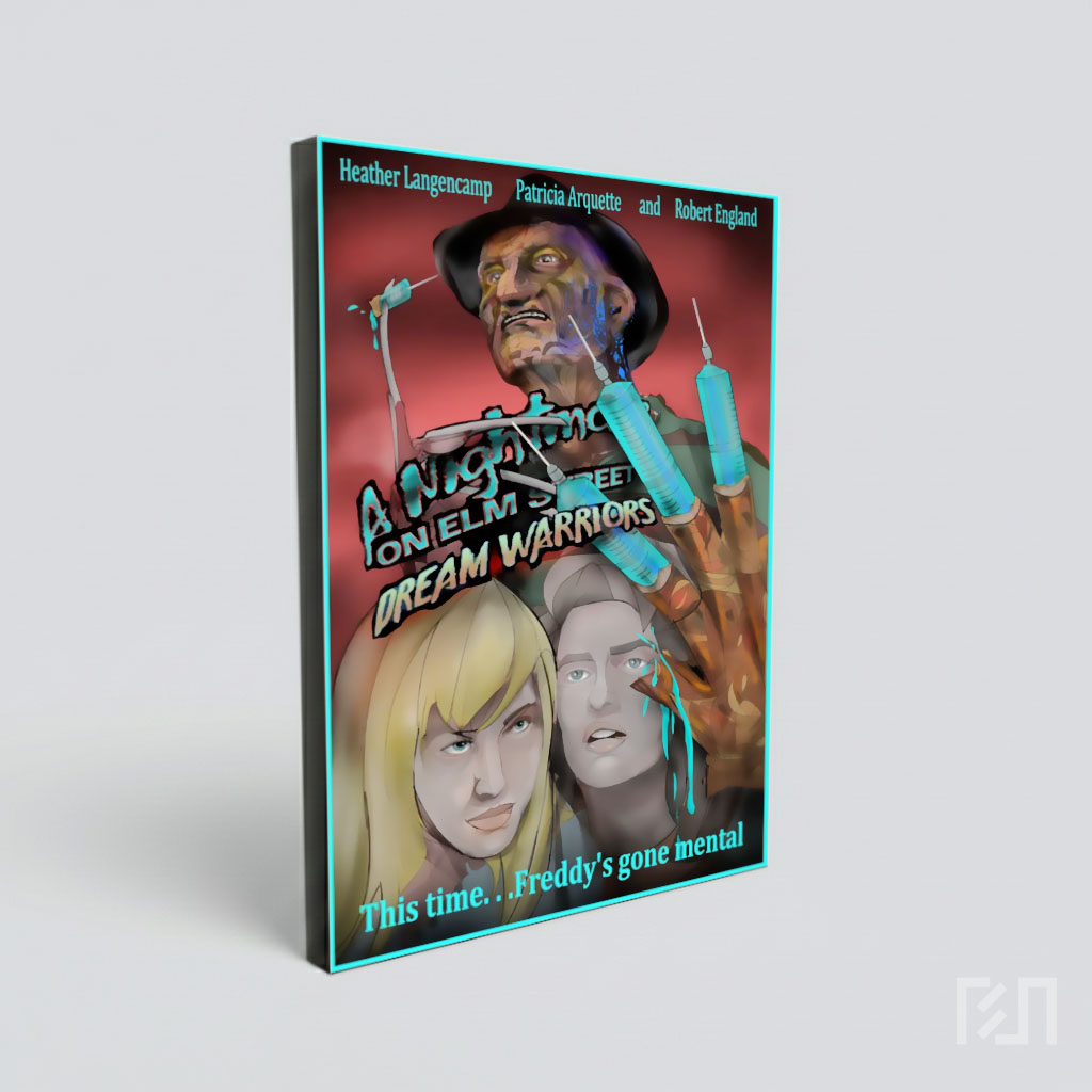 Poster Film A Nightmare on Elm Street Dream Warriors
