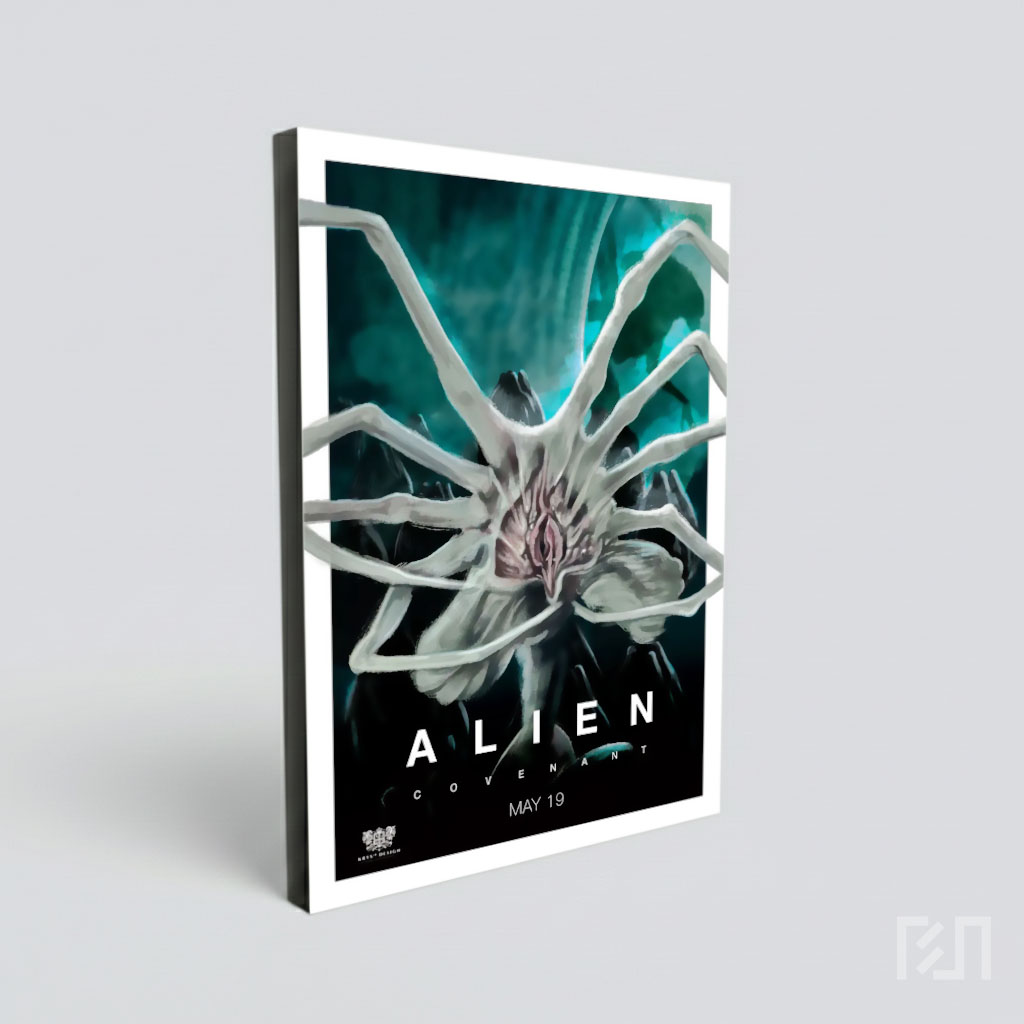 Poster Film Alien Facehugger