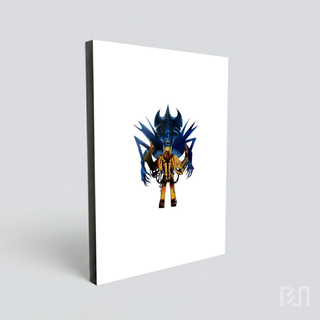 Poster Film Alien vs Power Loader