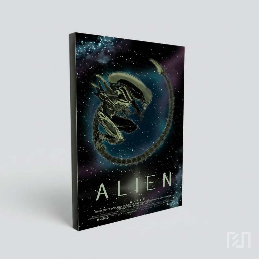 Poster Film Alien Xenomorph Klasik