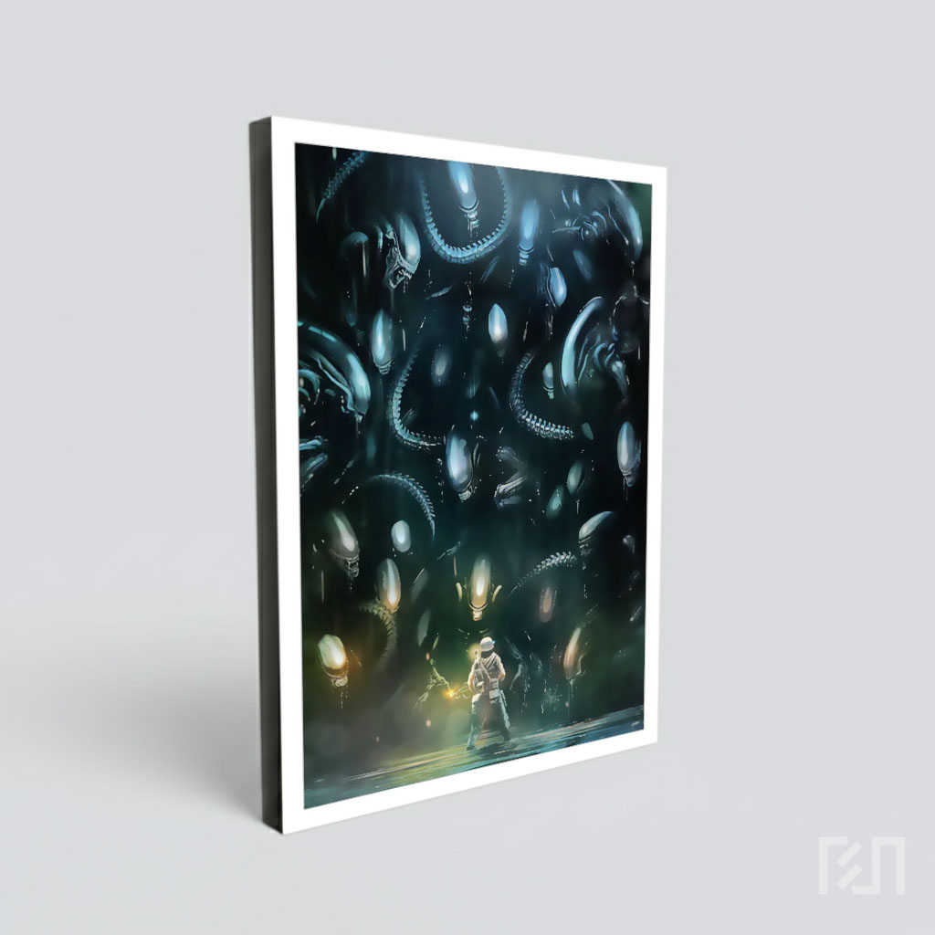 Poster Film Alien Xenomorph Menakutkan