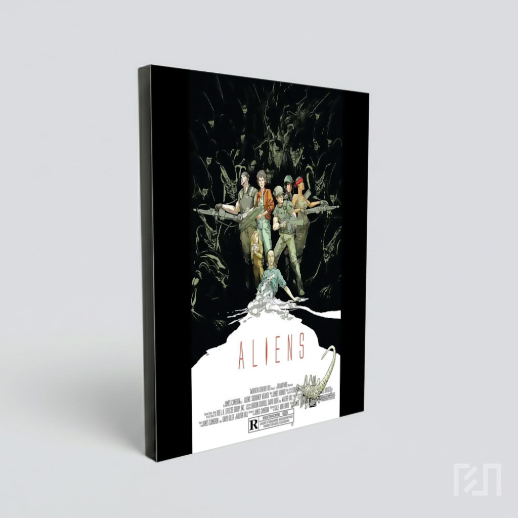 Poster Film Aliens (1986) - Klasik Sci-Fi Horor