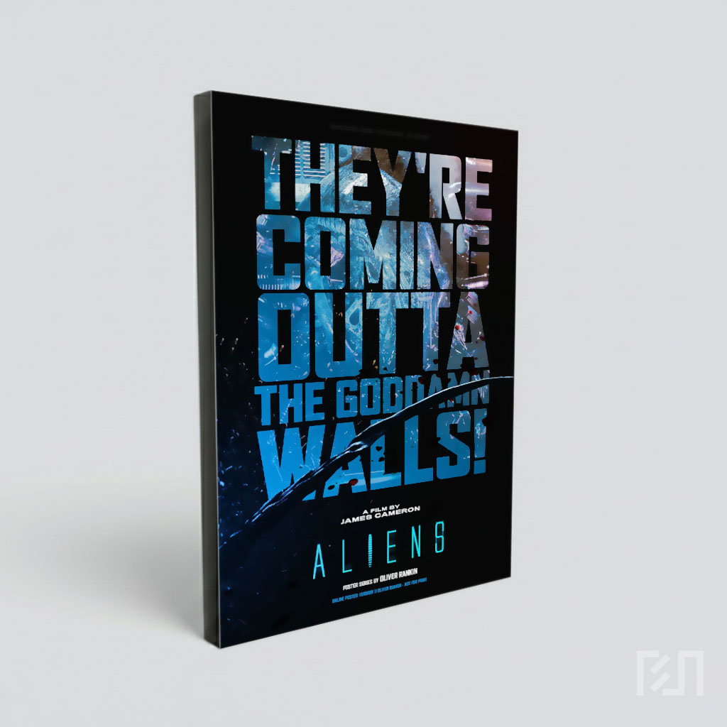Poster Film Aliens James Cameron
