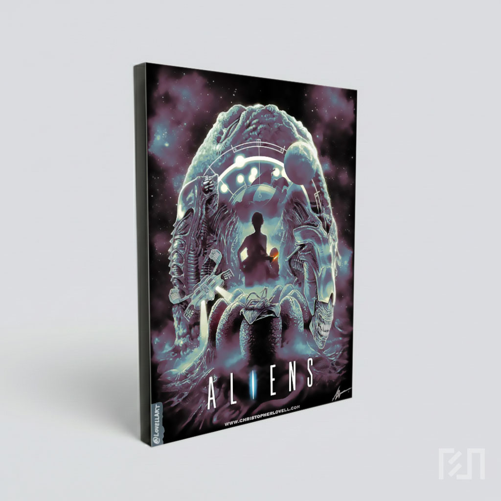 Poster Film Aliens Sci-Fi Horor