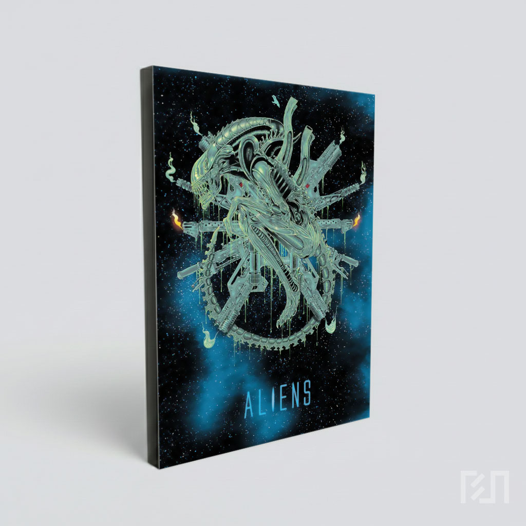 Poster Film Aliens Xenomorph Ikonik
