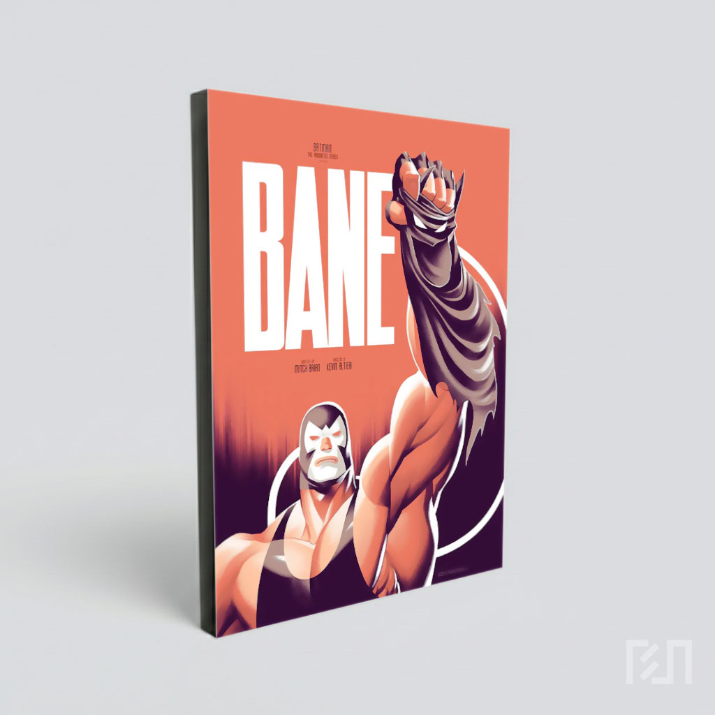 Poster Film Animasi Bane Batman