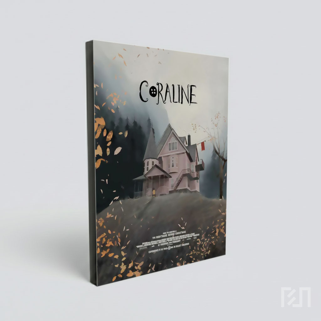 Poster Film Animasi Coraline
