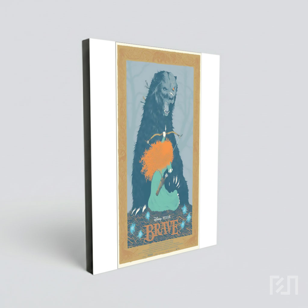 Poster Film Animasi Disney Pixar Brave