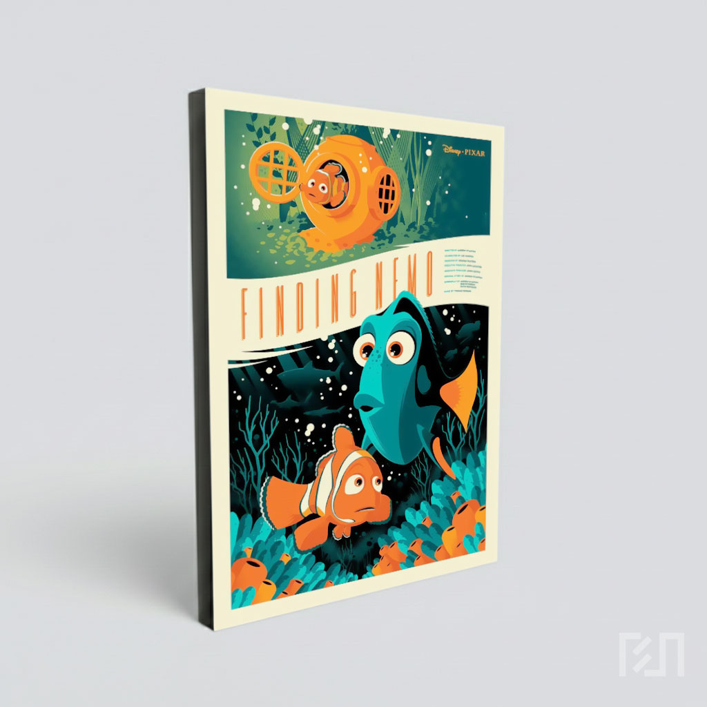 Poster Film Animasi Finding Nemo - Disney Pixar