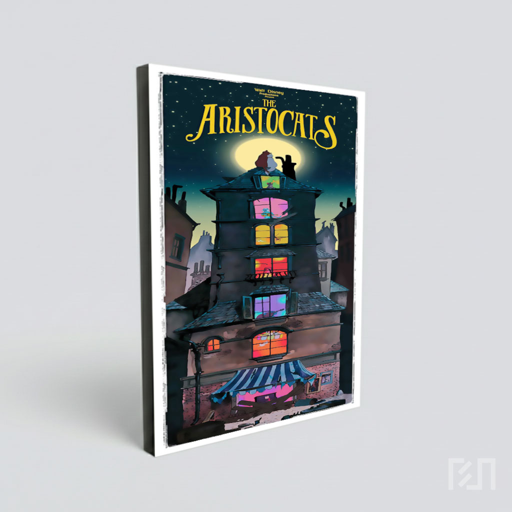 Poster Film Animasi Gedung Apartemen Musikal