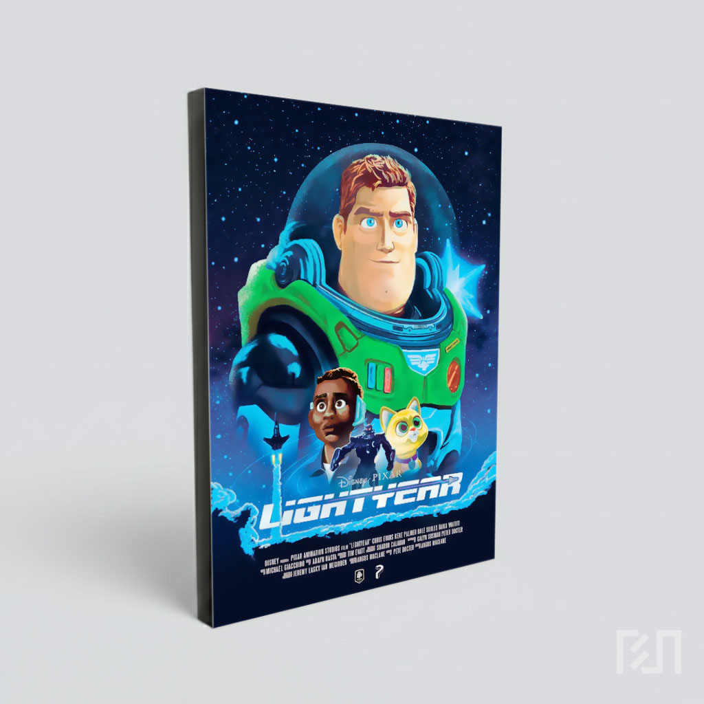 Poster Film Animasi Lightyear Disney Pixar