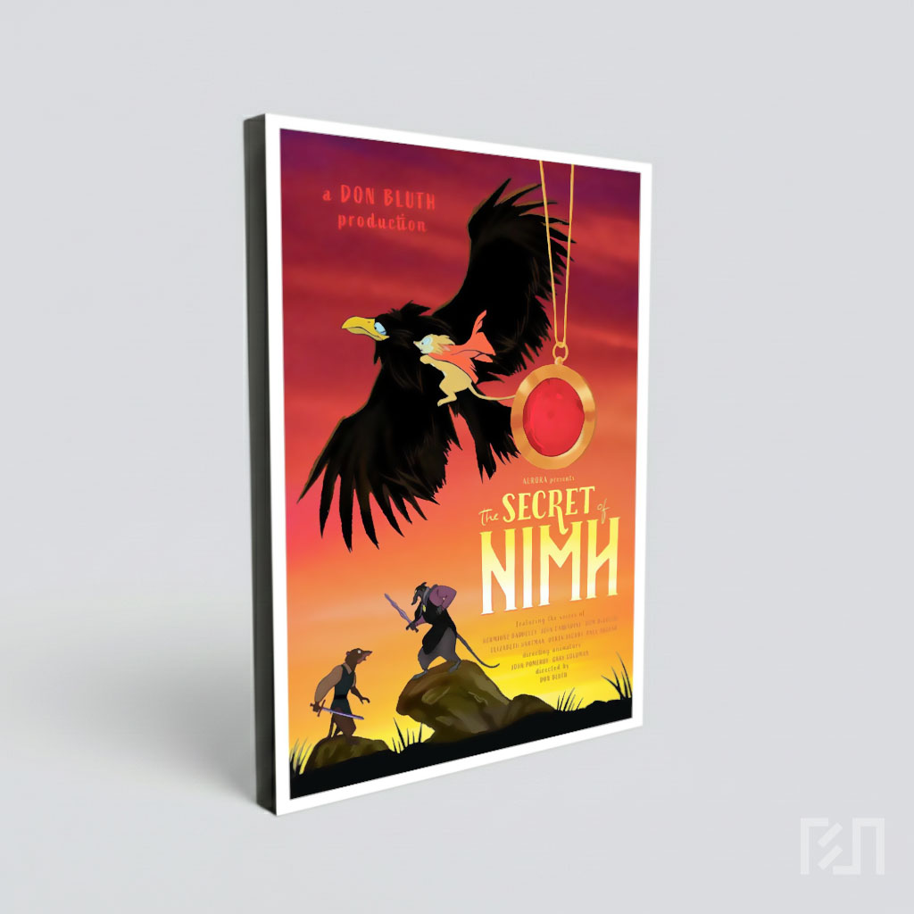 Poster Film Animasi The Secret of NIMH