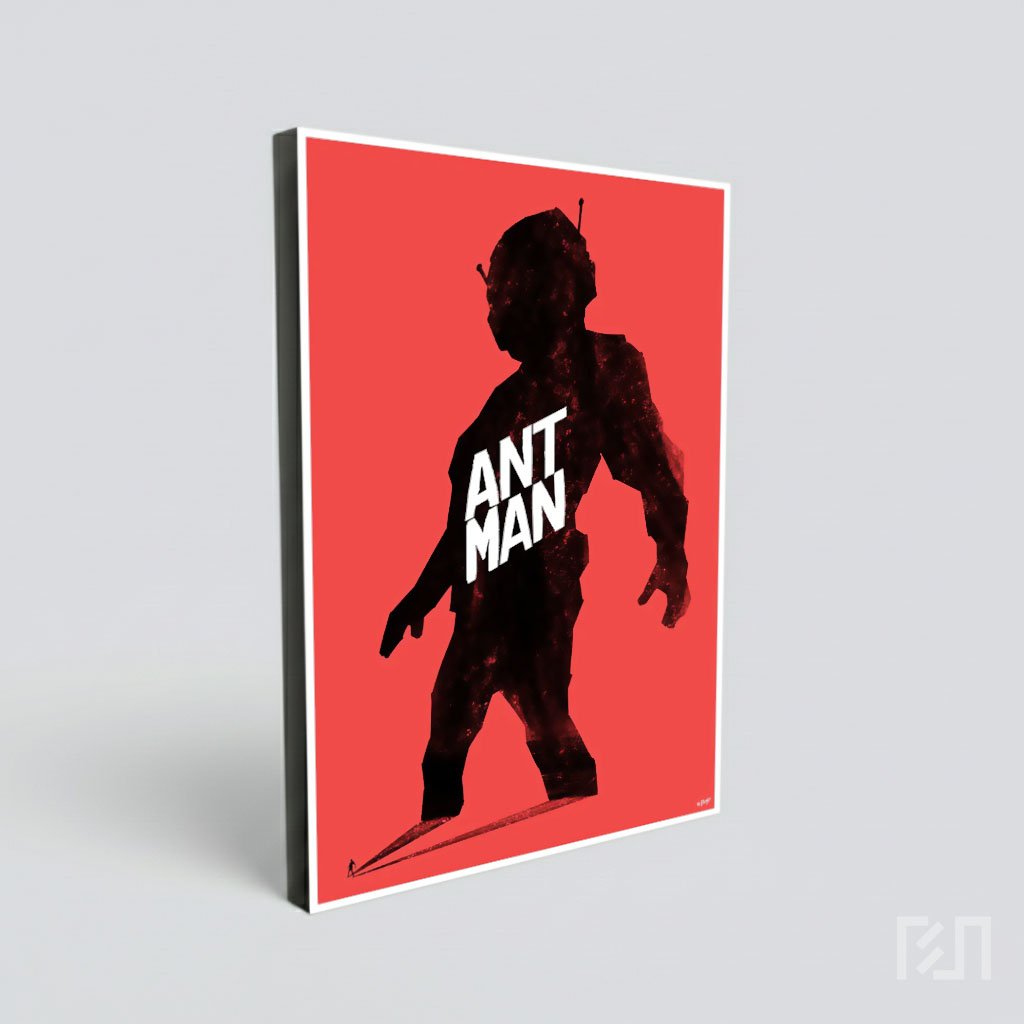 Poster Film Ant-Man Minimalis