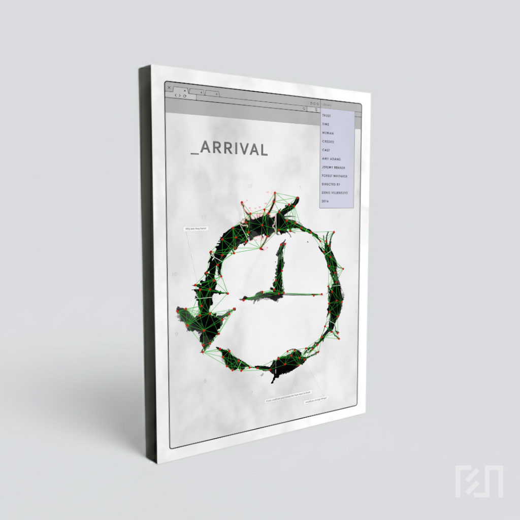 Poster Film Arrival (2016) - Denis Villeneuve