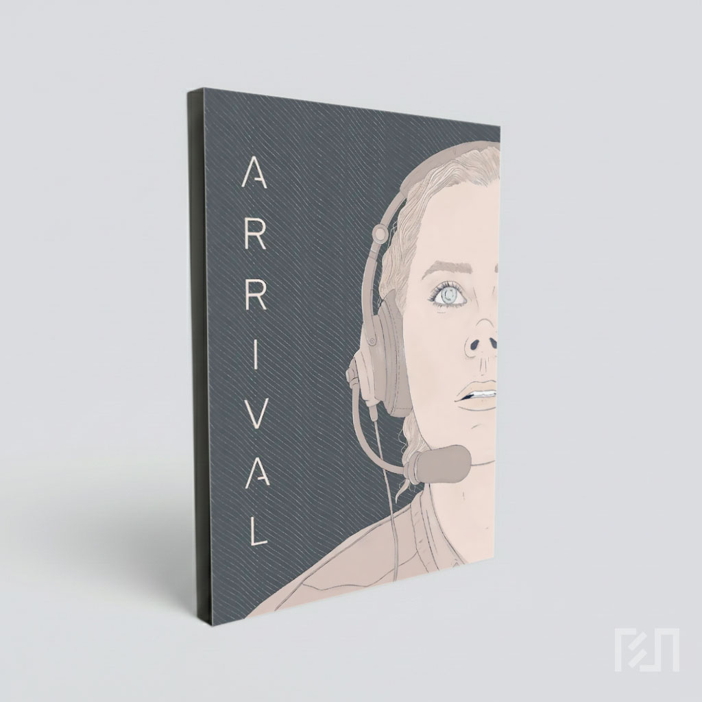 Poster Film Arrival (2016) - Seni Ilustrasi
