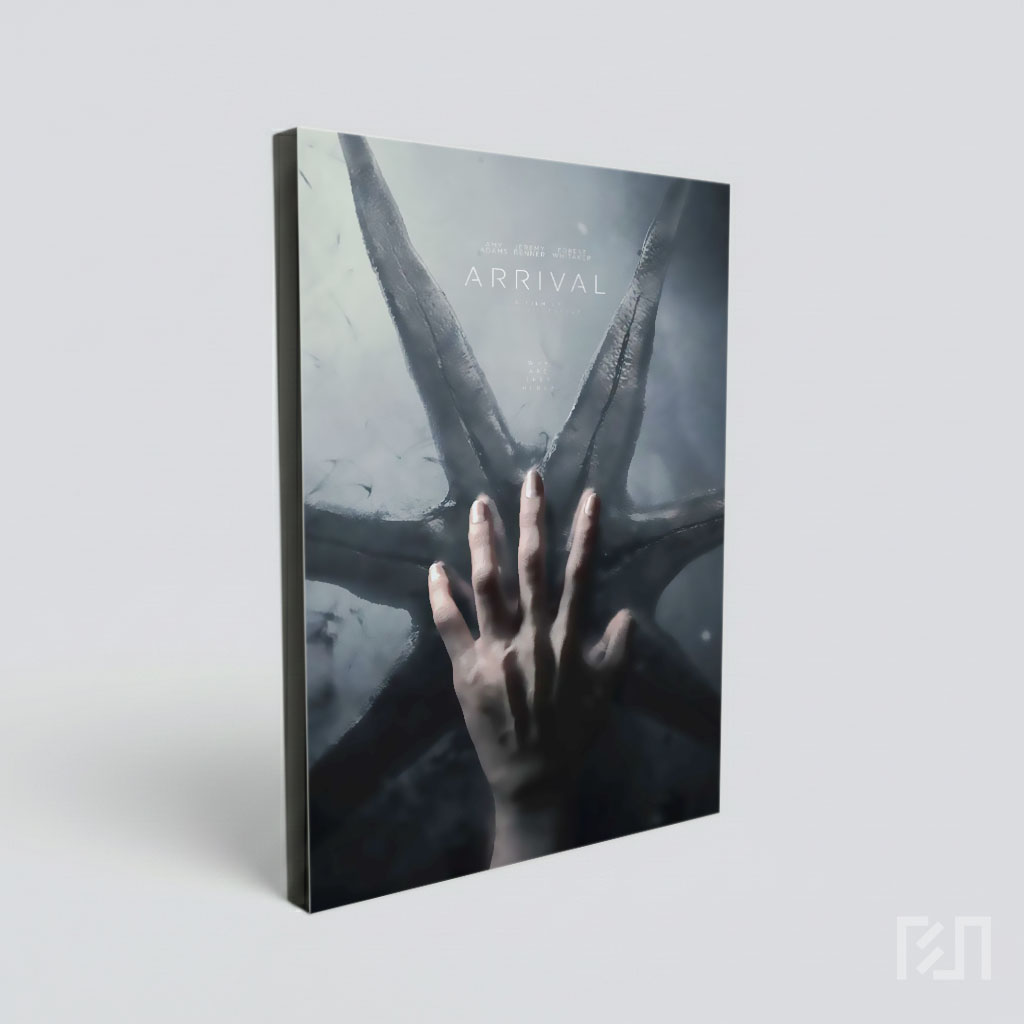 Poster Film Arrival Karya Denis Villeneuve