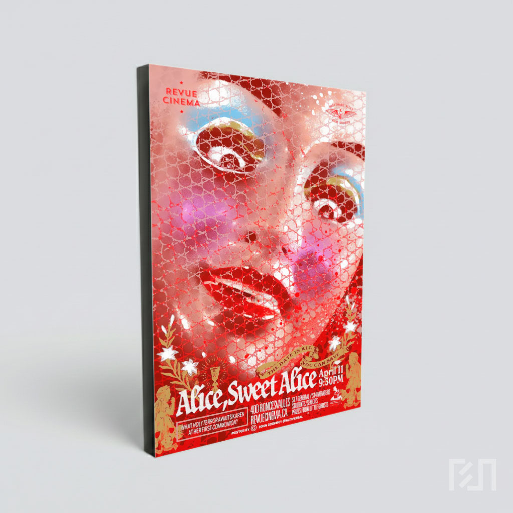 Poster Film Artistik dengan Estetika Surreal