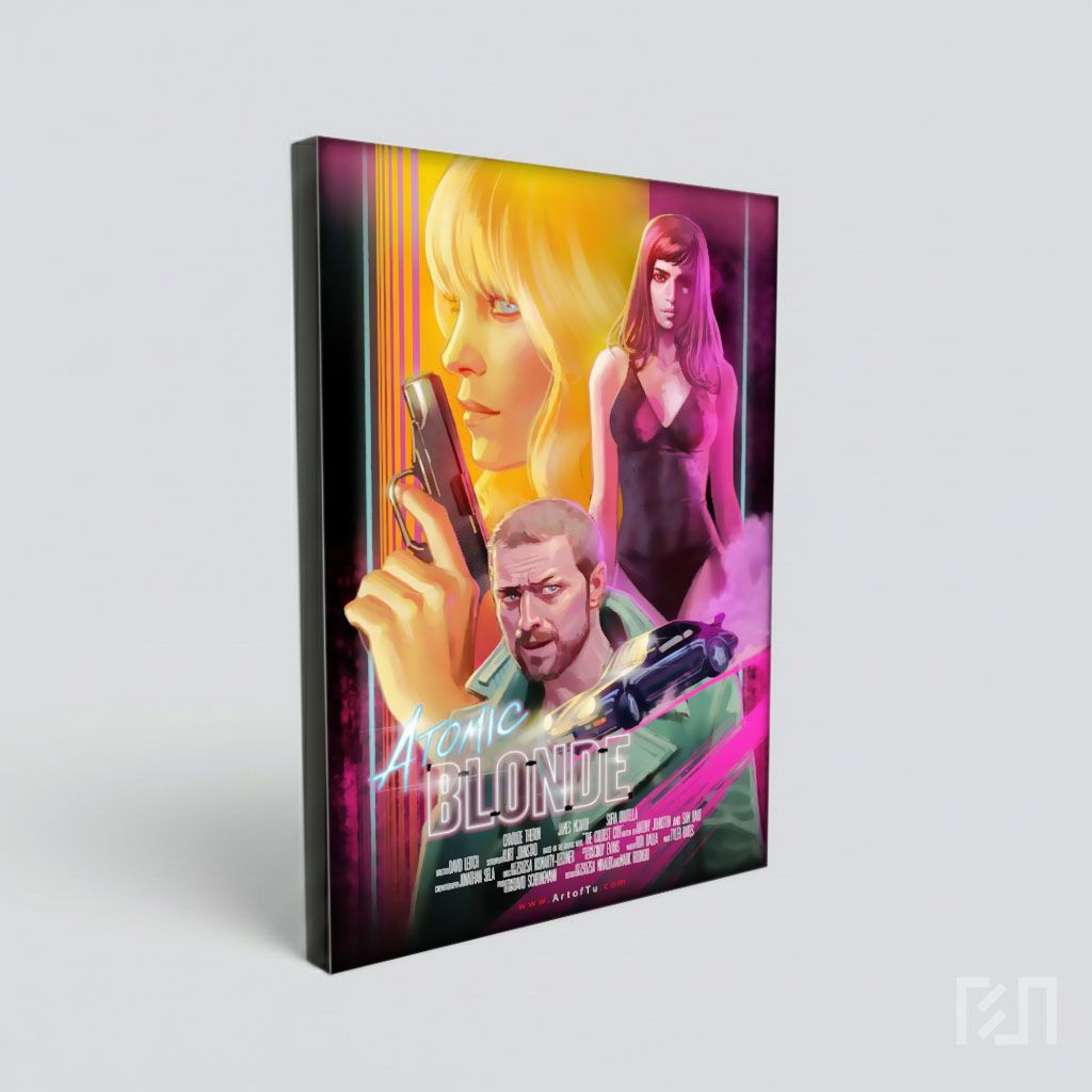 Poster Film Atomic Blonde
