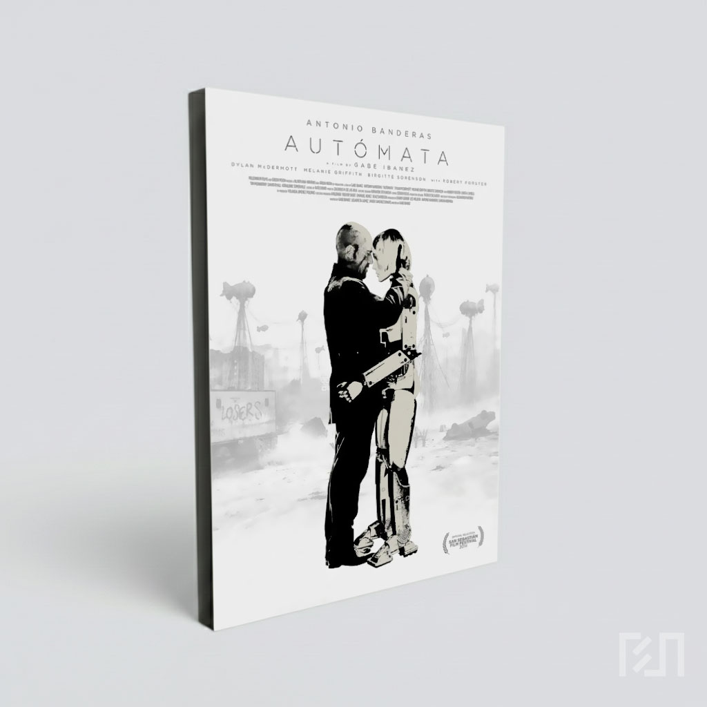 Poster Film Automata (2014) - Antonio Banderas