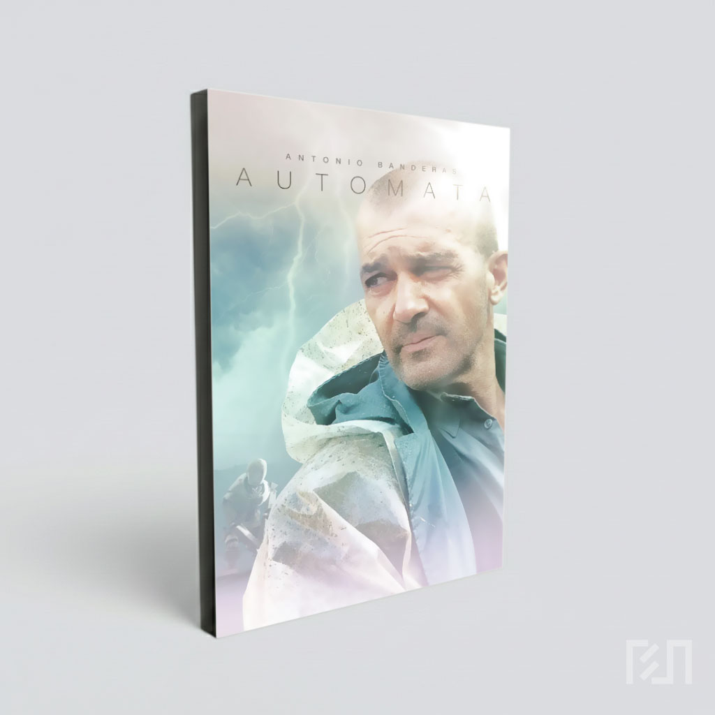 Poster Film Automata dengan Antonio Banderas