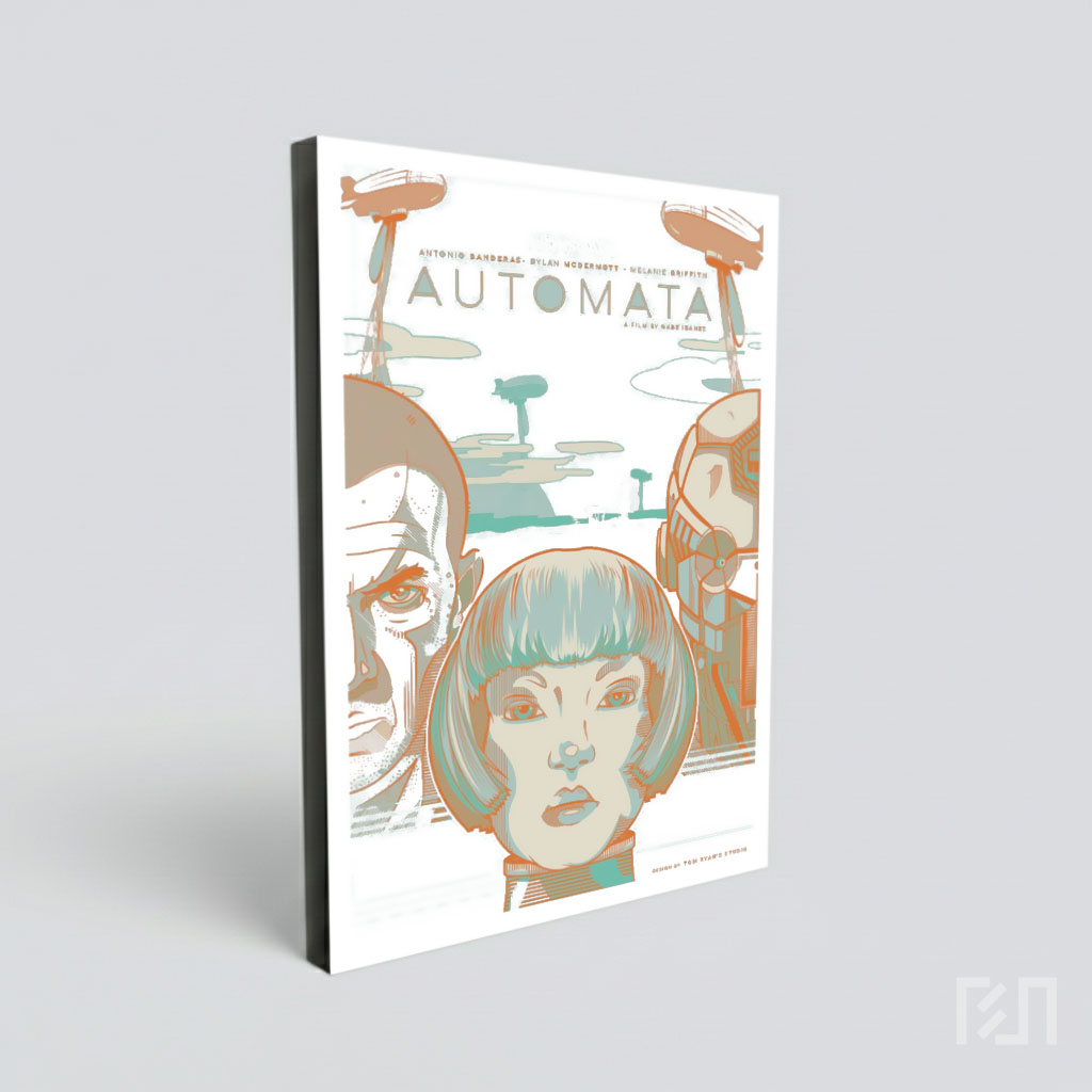 Poster Film Automata Karya Gabe Ibanez