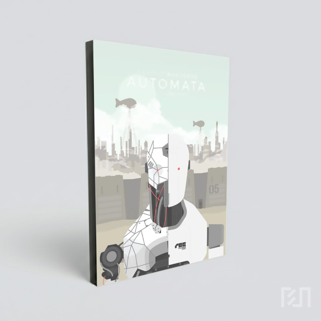Poster Film Automata Minimalis