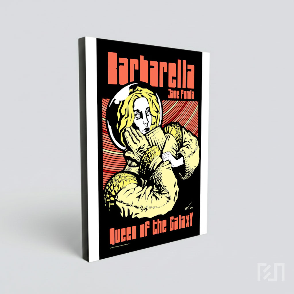 Poster Film Barbarella Jane Fonda