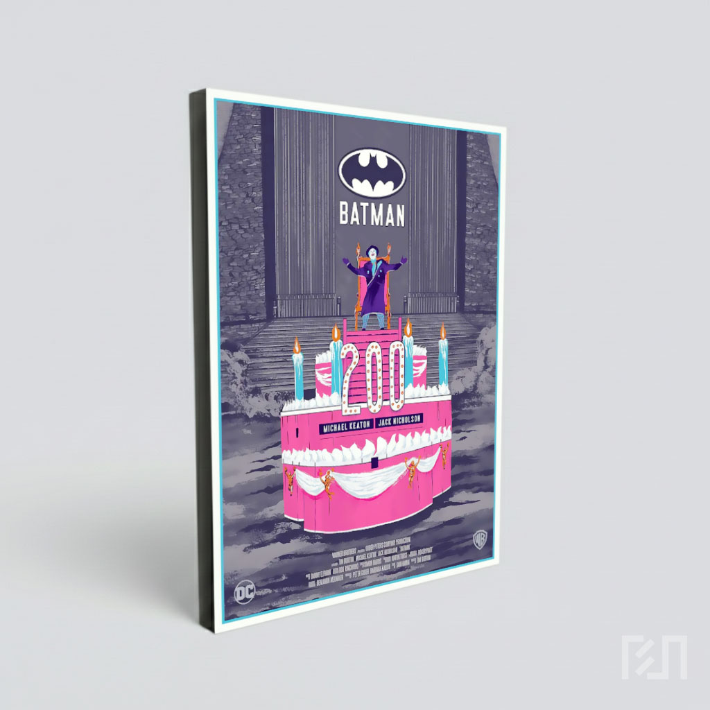 Poster Film Batman 1989 Edisi Ulang Tahun