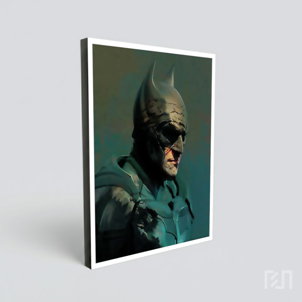 Poster Film Batman Gelap dan Sinematis