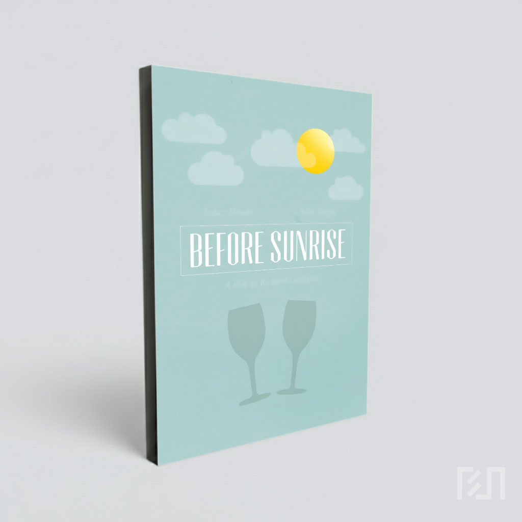 Poster Film Before Sunrise Minimalis