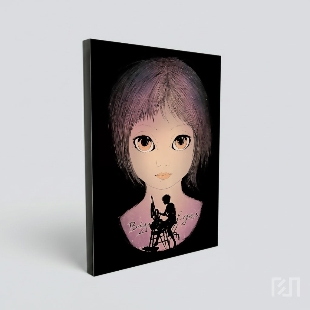 Poster Film Big Eyes