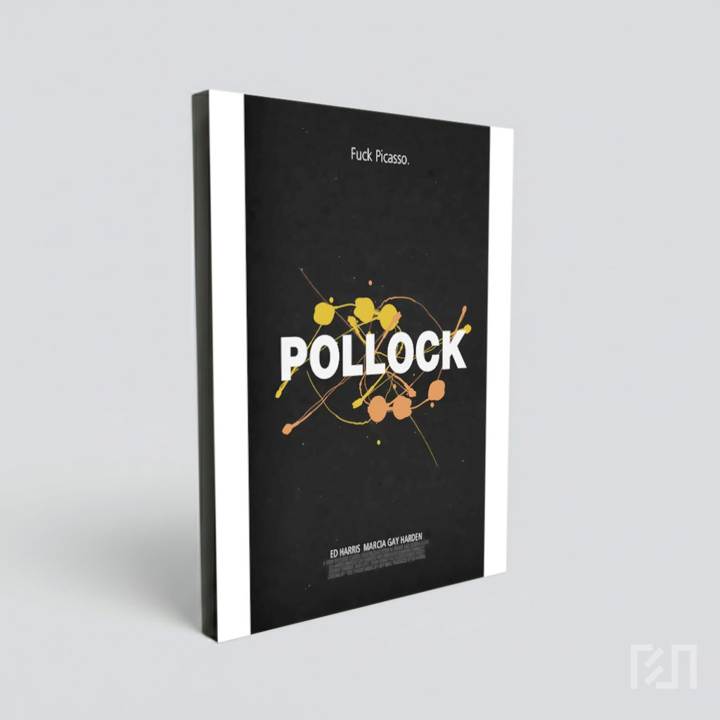 Poster Film Biografi Pollock (2000)