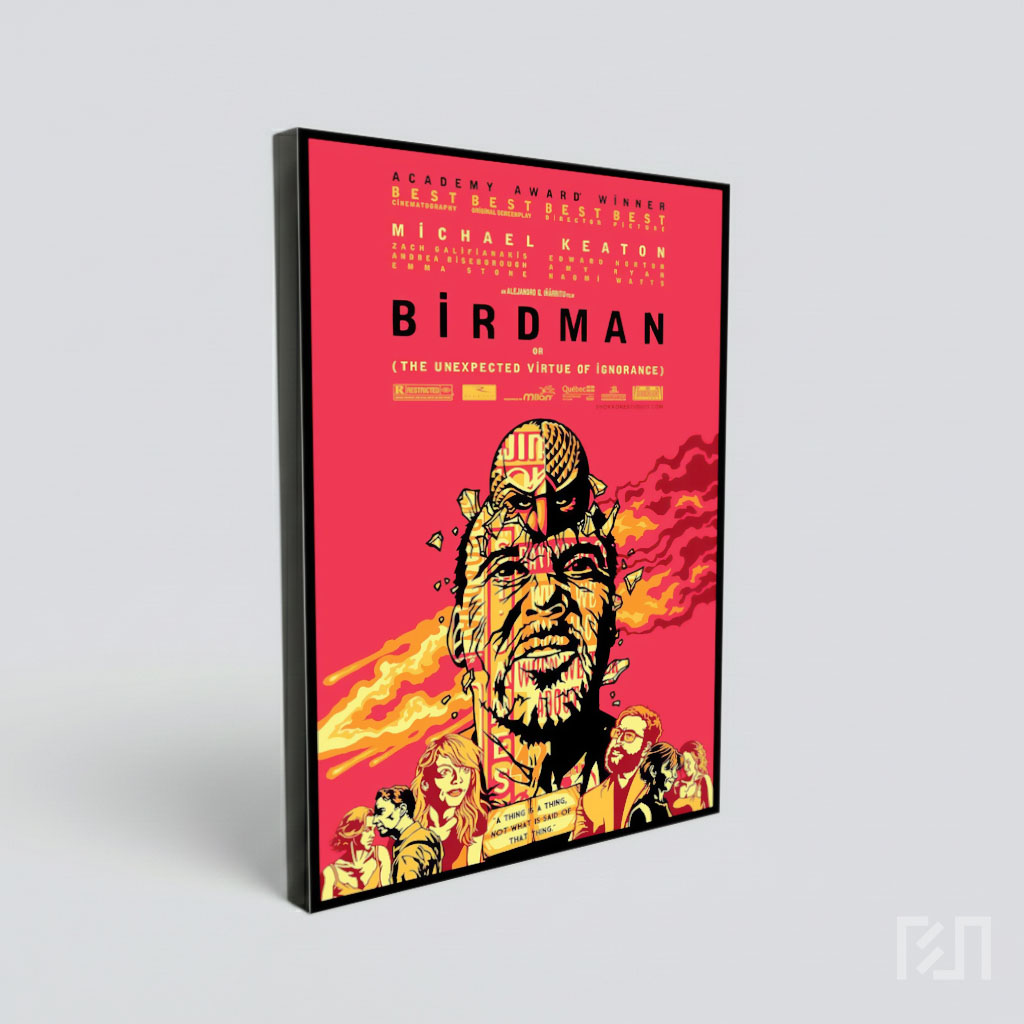 Poster Film Birdman: The Unexpected Virtue of Ignorance