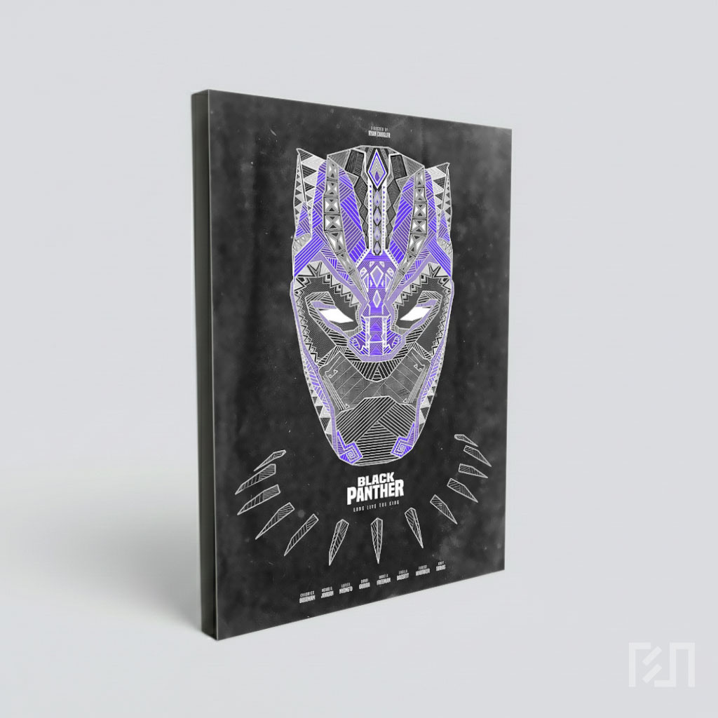 Poster Film Black Panther: Long Live The King